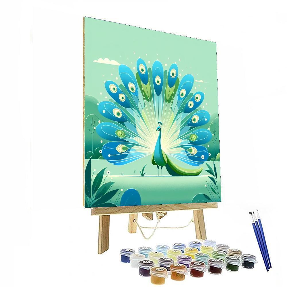 Prismatic Peacock Performance Paint By Color