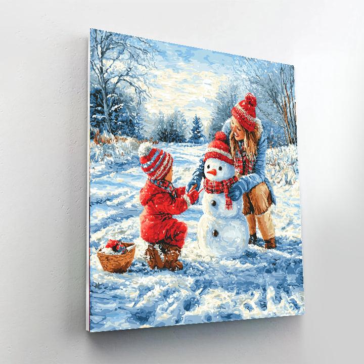 Winter Cheer Paint By Numbers