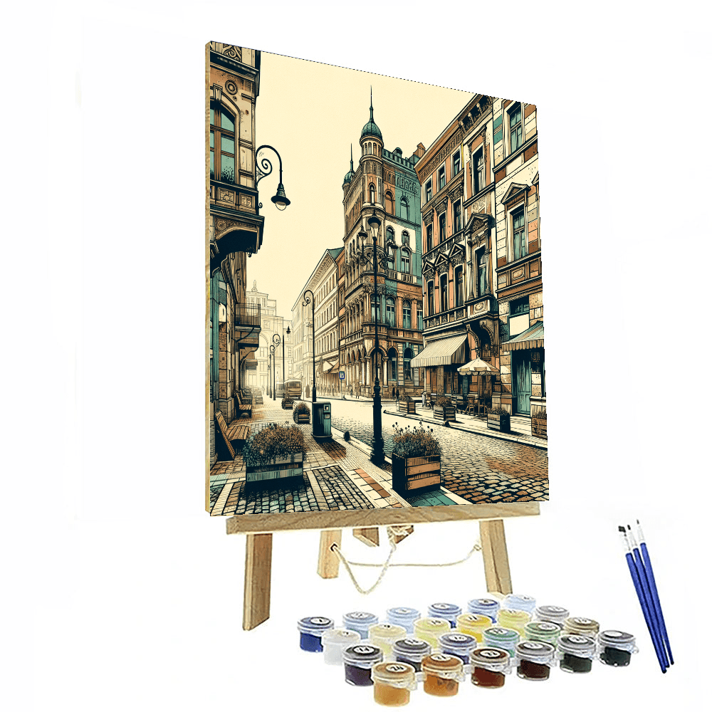 Vintage City Charms - DIY Painting By Numbers Kit – Artistry Rack