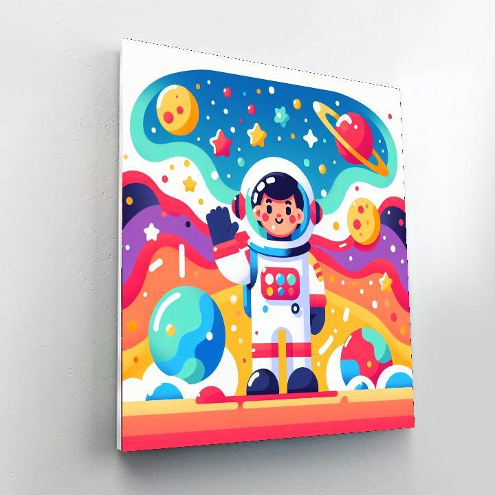 Galactic Explorer's Adventure Paint By Numbers Kits