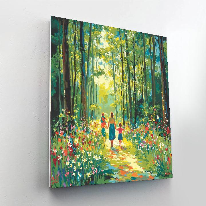 Family Adventure Paint By Numbers