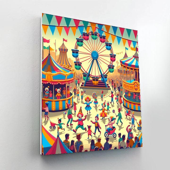 Creative Carnival Paint By Numbers Art