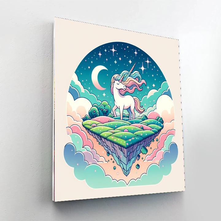 Dreamy Skyland Adventure Painting By Numbers Kit