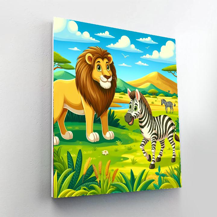 Wildlife Explorer Expedition Numbered Painting Kits