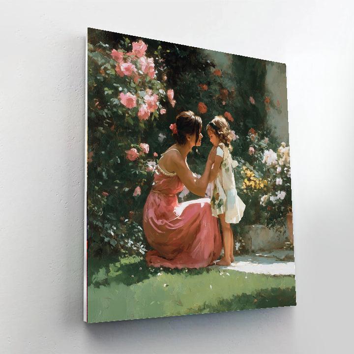 Hearts Of Maternal Love DIY Paint By Numbers