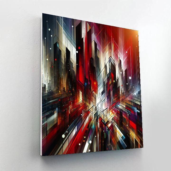 Modern Urban Expressions Numbered Painting Kits