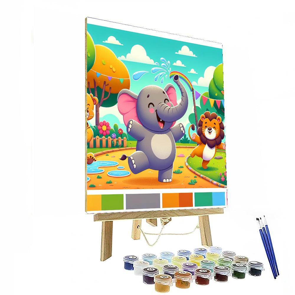 Charming Zoo Adventure Paint By Numbers Kits