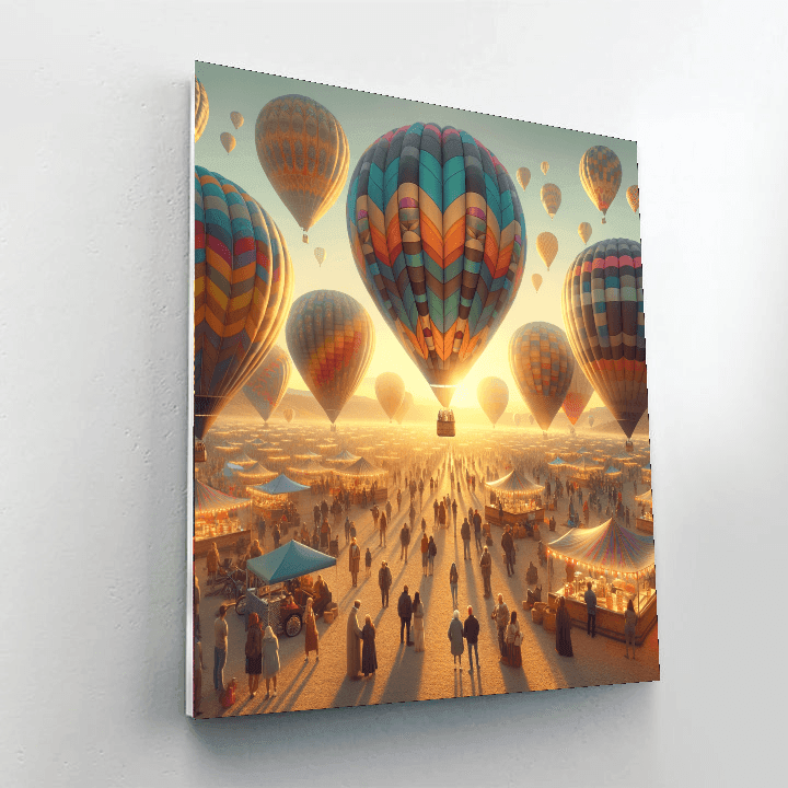 International Balloon Fiesta Paint By Numbers Kits