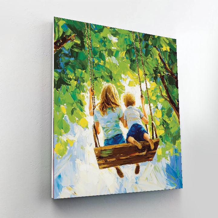 Daydreams On The Swing Paint By Numbers Kits