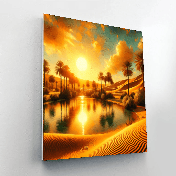 Desert Oasis Beauty Paint By Number