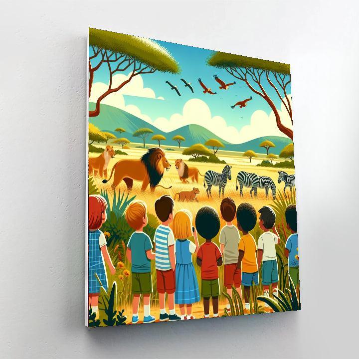 Wildlife Expedition DIY Paint By Numbers