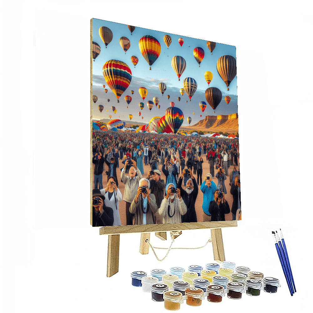 Albuquerque Balloon Fiesta - Albuquerque Paint By Numbers Kits