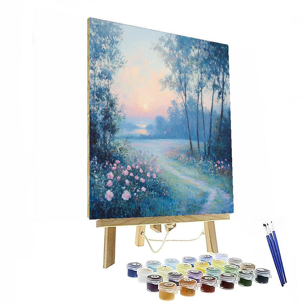 Edgar Degas Inspired Melodies Of Dawn  Paint By Numbers Kits