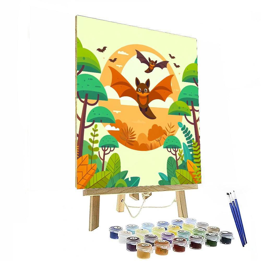 Flying Foxes Numbered Painting Kits