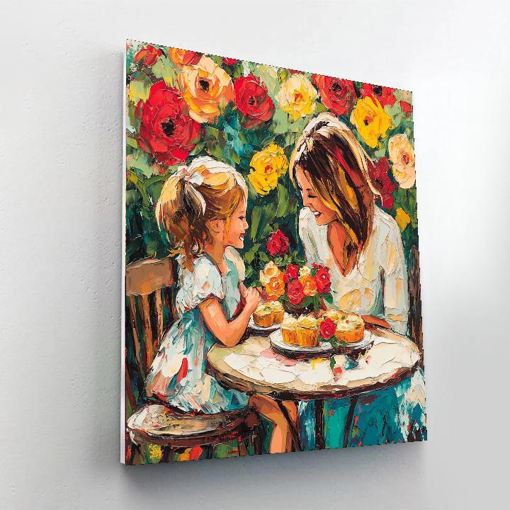 Mother’s Day Tea Party Numbered Painting Kits