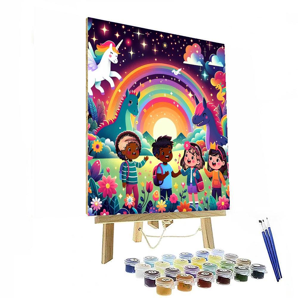 Fantastic Magical Quest Painting By Numbers Kit