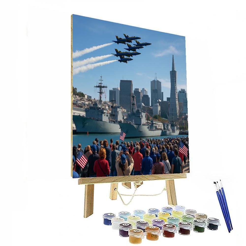 San Francisco Fleet Week - Usa DIY Paint By Numbers