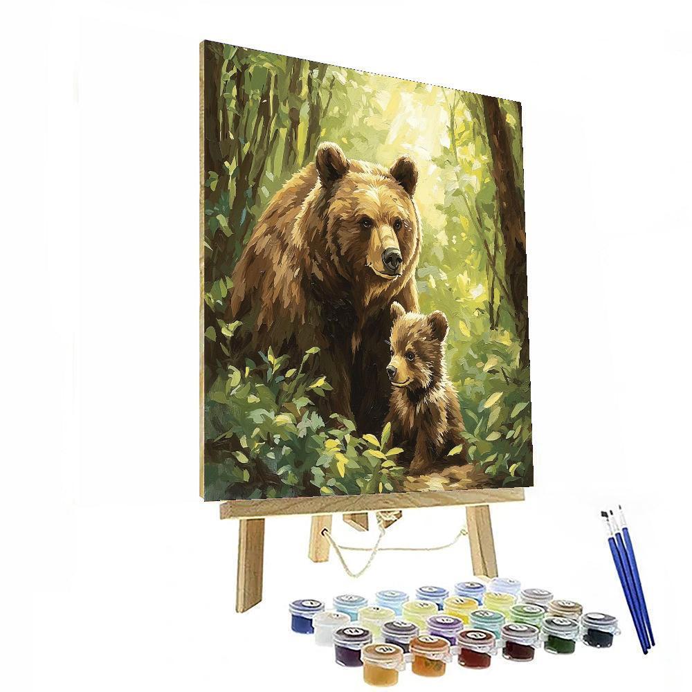 Mothers Of Nature Painting Number Kit