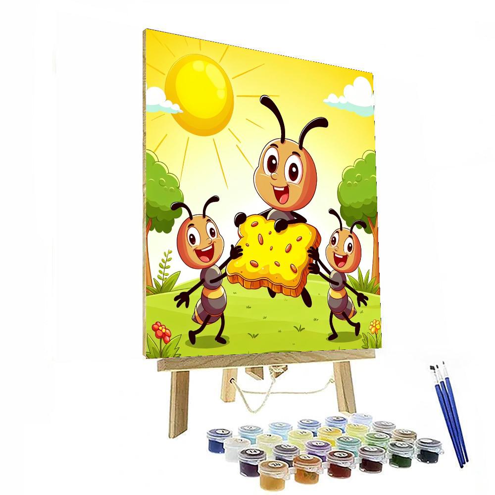 Silly Ants DIY Paint By Numbers