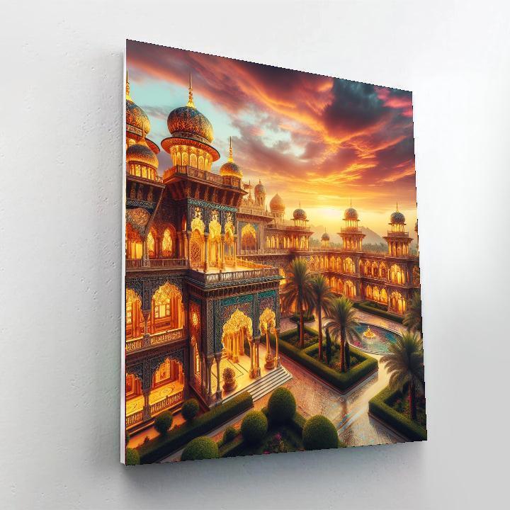 Regal Eastern Palace Painting By Numbers Kit