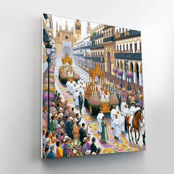 Fronleichnam - Seville Numbered Painting Kits