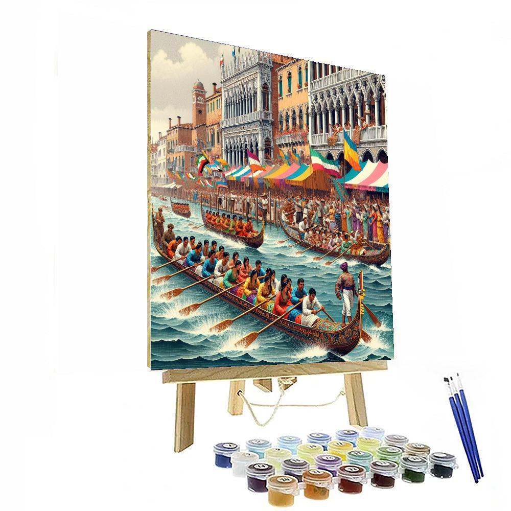 Venetian Regata Numbered Painting Kits