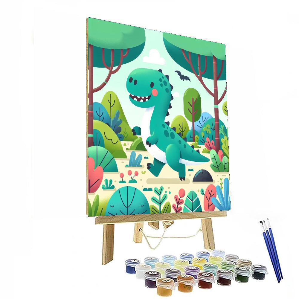 Dinosaur Kingdom Explorer Paint By Numbers Kits