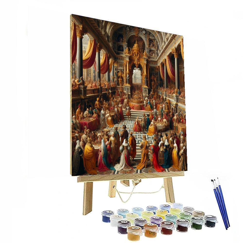 Elegant Baroque Court Paint By Numbers Kits