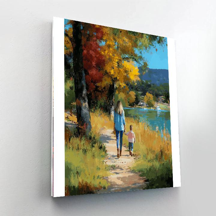 Seasons Of The Heart Painting Number Kit