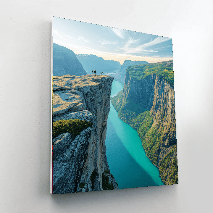 Trolltunga Numbered Painting Kits