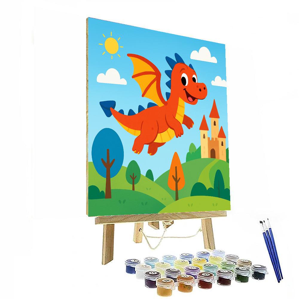 Dreamy Dragonland Quest Paint By Color