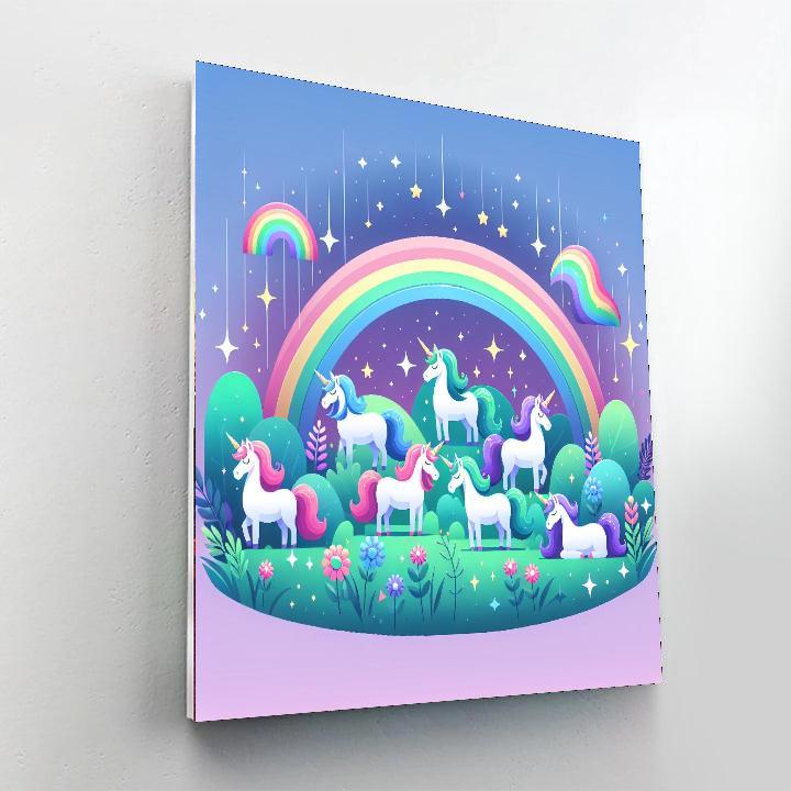 Dreamland Unicorn Gala Painting Number Kit