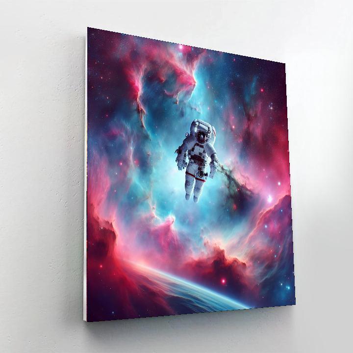Astronaut Space Journey Numbered Painting Kits