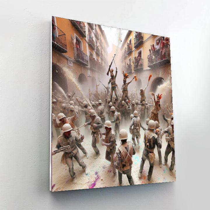 Els Enfarinats - Spain Paint By Numbers Art