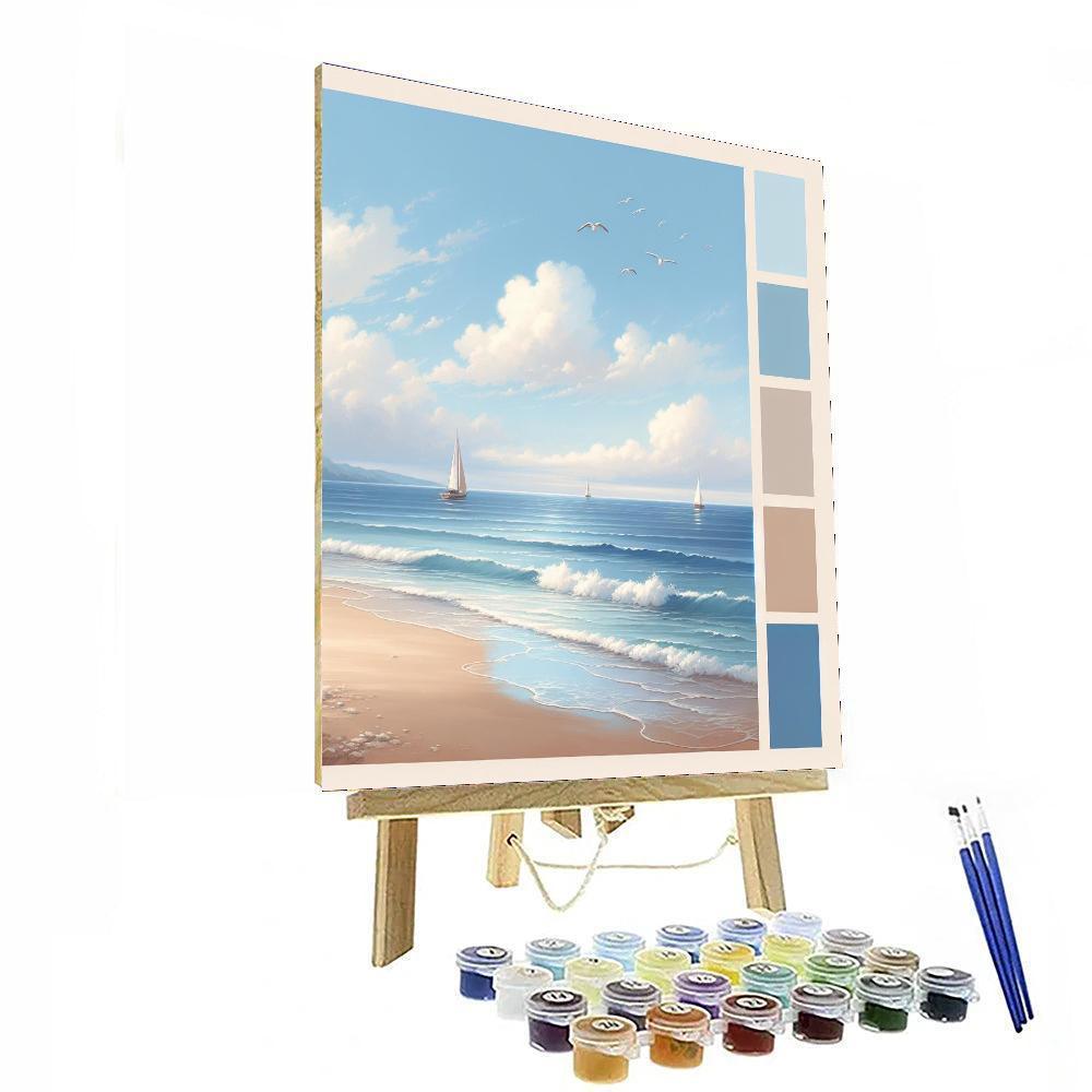 Nautical Seaside Serenity Paint By Color