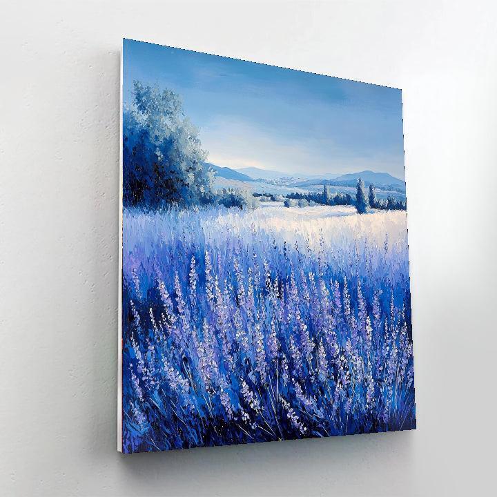 Mark Rothko Inspired Flowing Tranquility  Paint By Color