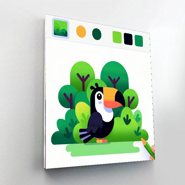 Mystic Rainforest Paint By Number