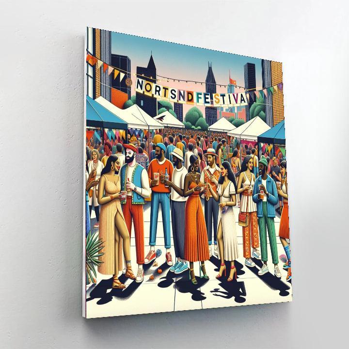 Northside Festival Paint By Number