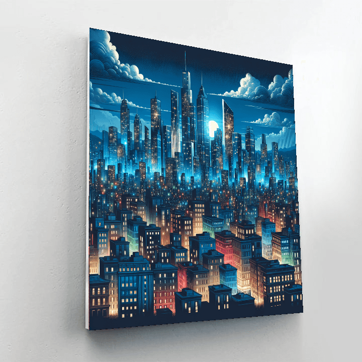 Captivating Nightfall Paint By Number