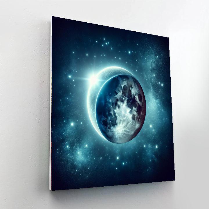 Lunar Eclipse Mystery Paint By Numbers