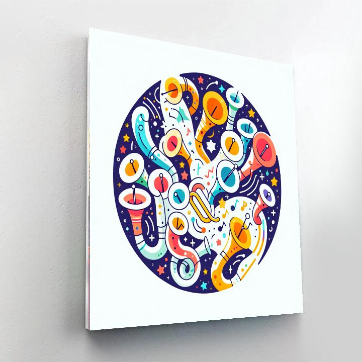 Hooting Horns Paint By Numbers Kits