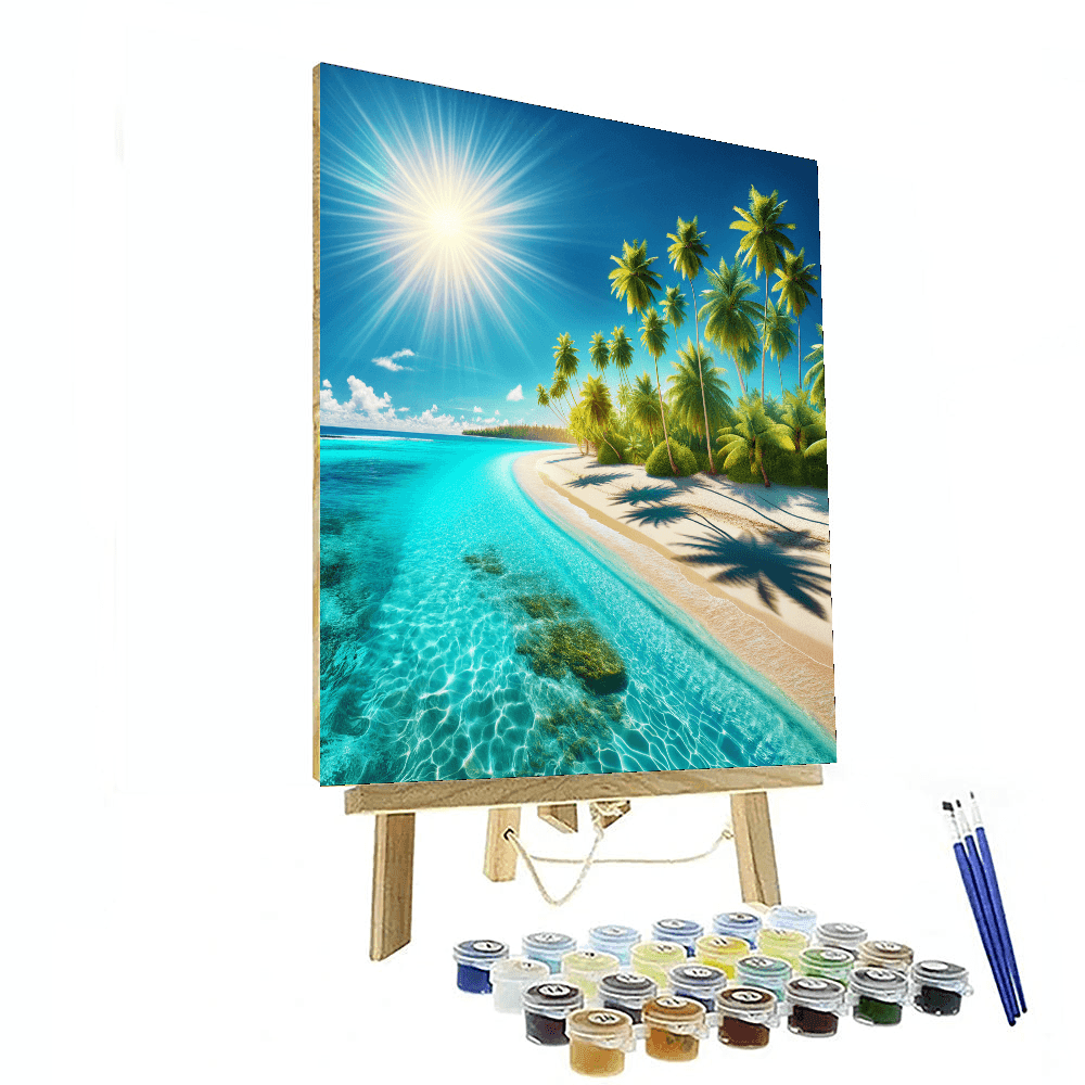 Tropical Paradise Getaway Paint By Numbers Kits