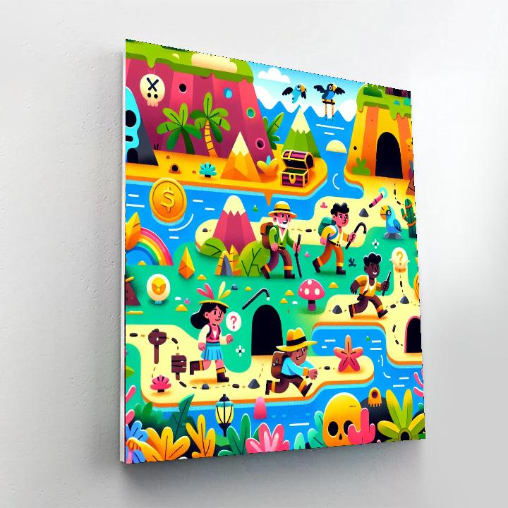 Island Of Adventures DIY Paint By Numbers