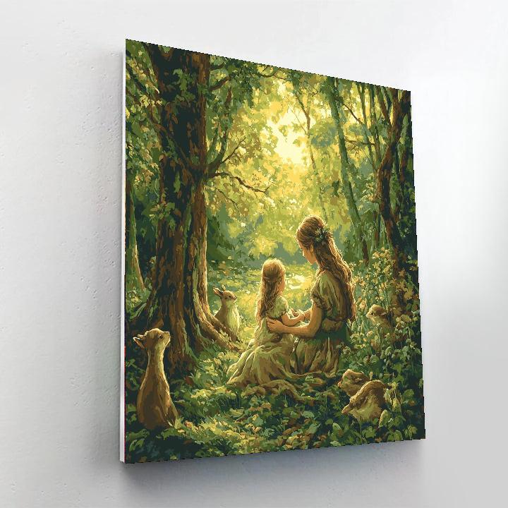 Woodland Creatures Discovery DIY Paint By Numbers