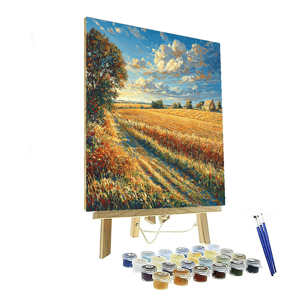 John Constable Inspired Romantic Harvest Symphony  Paint By Numbers Kits
