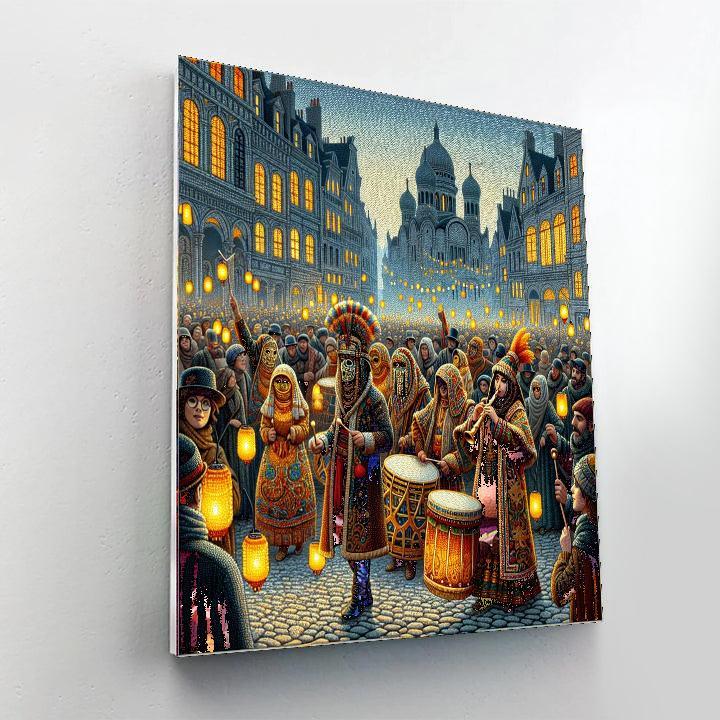 Fasnacht Festival - Switzerland Paint By Number