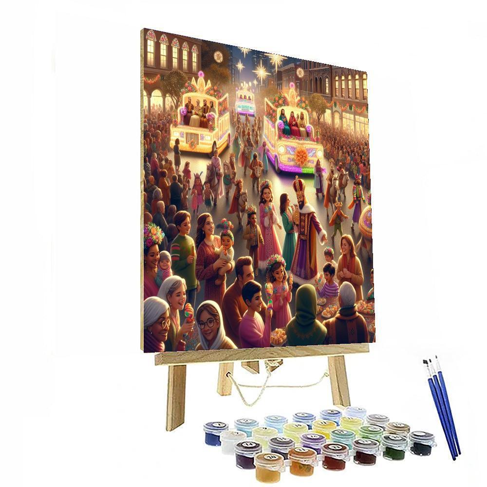 Dia De Los Reyes Magos Paint By Numbers Art