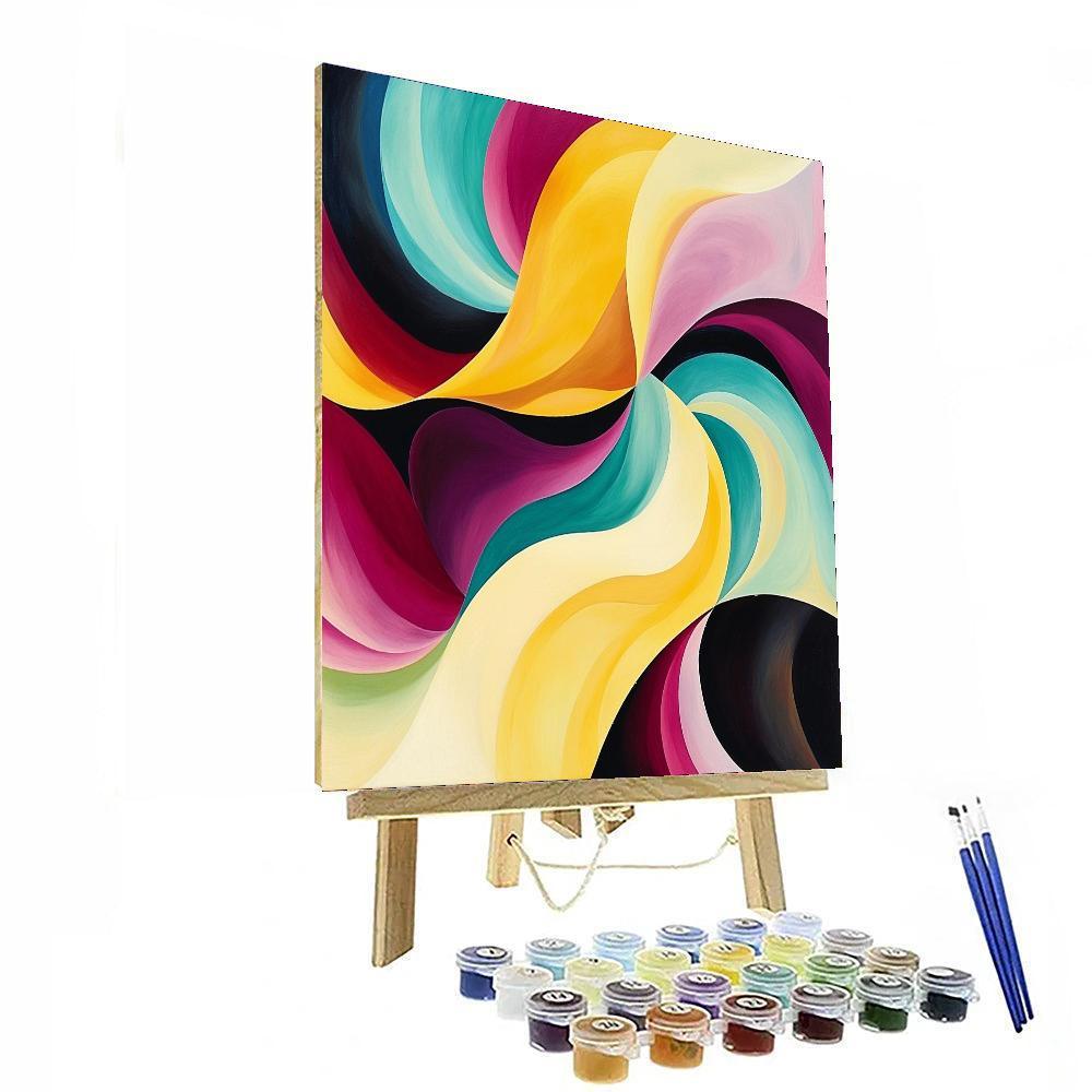 Paul Klee Inspired The Essence Of Motion  Paint By Number