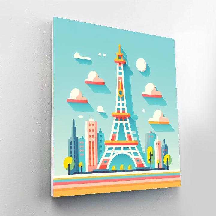 Famous Monuments Paint By Numbers Kits