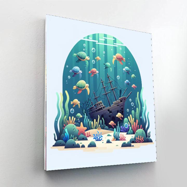 Ocean's Secrets Discovery Paint By Color